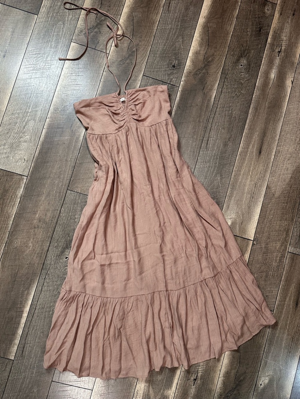 Be Cool Halter Midi Dress